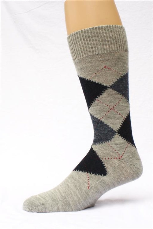 Alpaca Argyle Socks