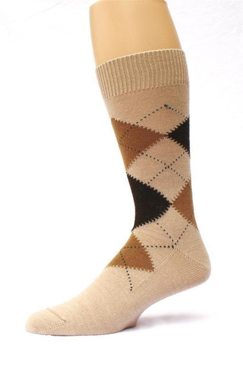 Alpaca Argyle Socks
