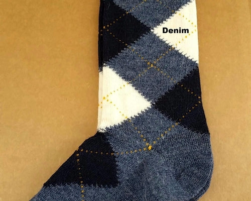 Alpaca Argyle Socks